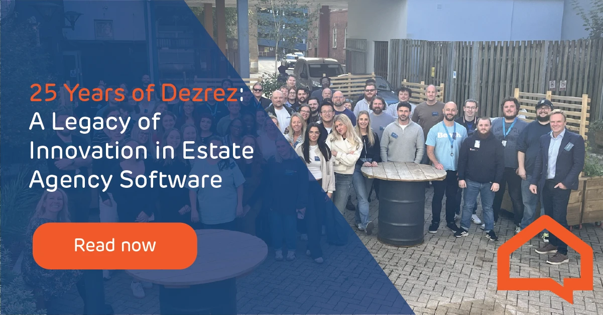 image of Dezrez staff stood outside a building